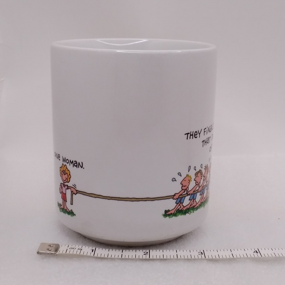 C.M. PAULA MUG They Finally Found Something That Does Work of 10 Men. One Woman. - Picture 3 of 11